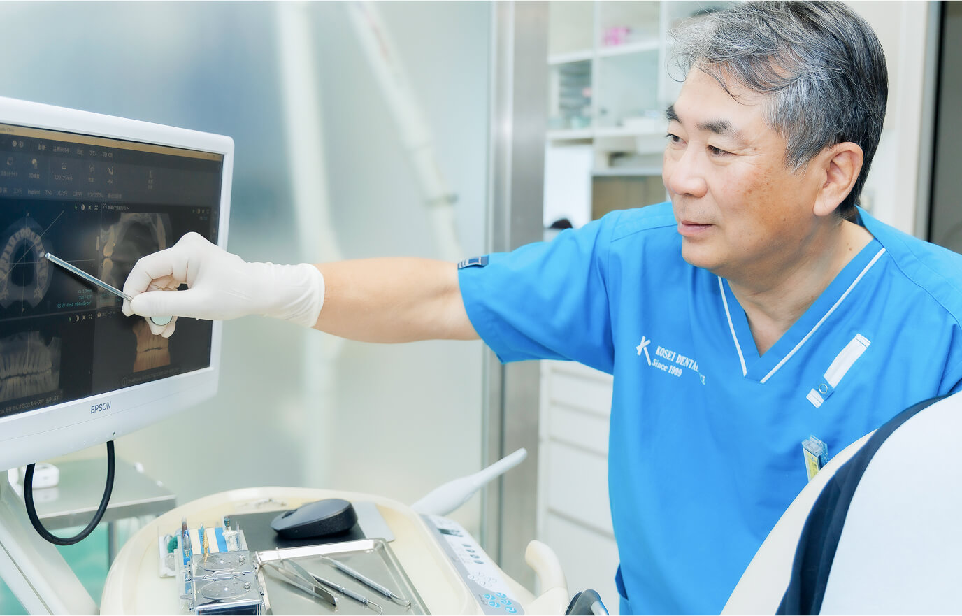 痛みに配慮した優しい治療