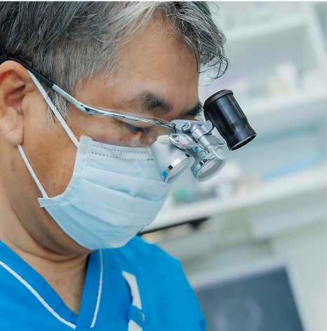 痛みに配慮した優しい治療